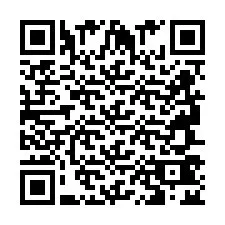 QR-код для номера телефона +2694742430