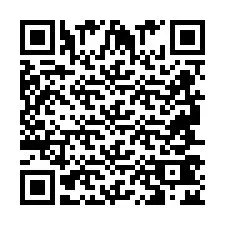 QR-code voor telefoonnummer +2694742439