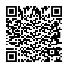 QR-koodi puhelinnumerolle +2694742442