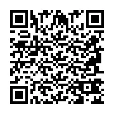 Código QR para número de telefone +2694742444