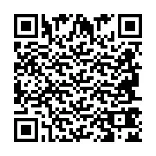 QR-код для номера телефона +2694742446