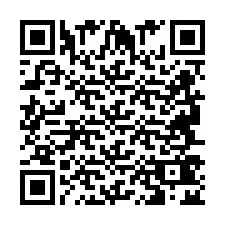 QR код за телефонен номер +2694742466