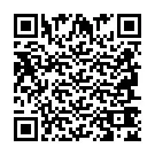 QR Code pour le numéro de téléphone +2694742494