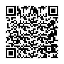 Código QR para número de teléfono +2694742495