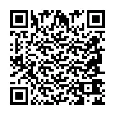 QR Code pour le numéro de téléphone +2694742499