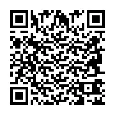 QR код за телефонен номер +2694742502