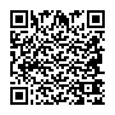 QR-код для номера телефона +2694742526