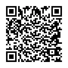 QR-код для номера телефона +2694742529