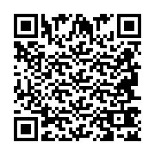 QR-koodi puhelinnumerolle +2694742556