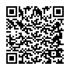 QR-код для номера телефона +2694742569