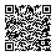 QR-код для номера телефона +2694742588