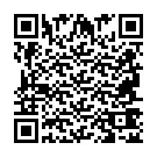 QR Code pour le numéro de téléphone +2694742597