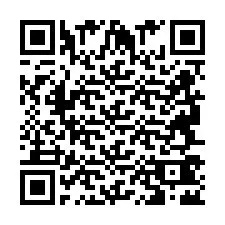 QR-koodi puhelinnumerolle +2694742622