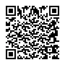 QR kód a telefonszámhoz +2694742640