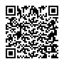 QR-код для номера телефона +2694742665