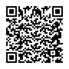 QR Code pour le numéro de téléphone +2694742671