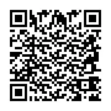 QR код за телефонен номер +2694742680