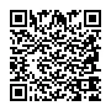 Código QR para número de teléfono +2694742684