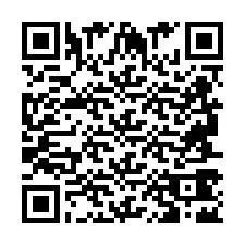 QR Code for Phone number +2694742689