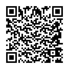 QR-koodi puhelinnumerolle +2694742699