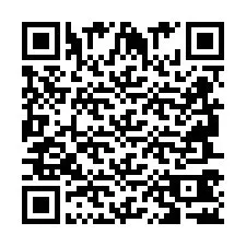 Codice QR per il numero di telefono +2694742704