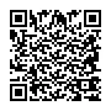 Código QR para número de telefone +2694742712