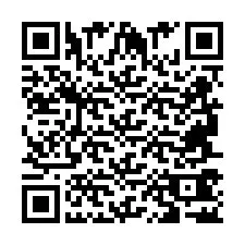 Codice QR per il numero di telefono +2694742717