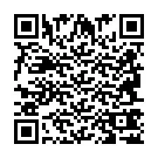 Código QR para número de telefone +2694742742