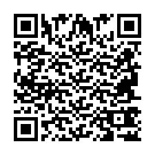 QR код за телефонен номер +2694742747