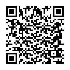 QR-code voor telefoonnummer +2694742771