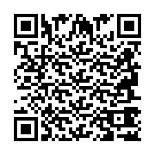 Codice QR per il numero di telefono +2694742784