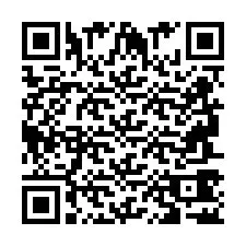 QR-code voor telefoonnummer +2694742785