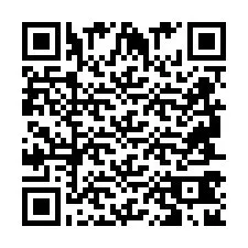 QR код за телефонен номер +2694742809