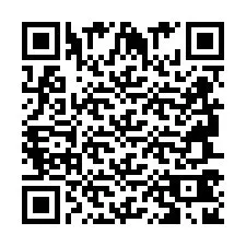 Código QR para número de telefone +2694742810