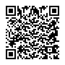 QR-koodi puhelinnumerolle +2694742819