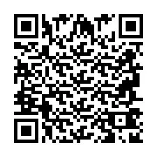 Código QR para número de telefone +2694742825