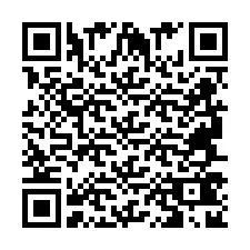 QR-koodi puhelinnumerolle +2694742863