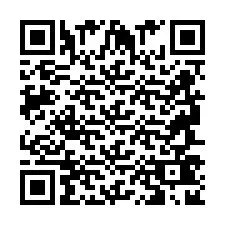 QR-code voor telefoonnummer +2694742871