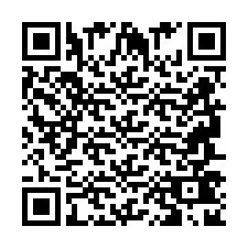 QR Code pour le numéro de téléphone +2694742875