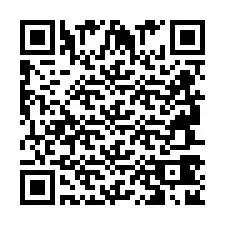 QR код за телефонен номер +2694742880