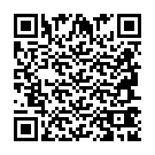 Código QR para número de telefone +2694742910