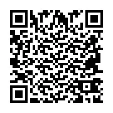 QR kód a telefonszámhoz +2694742917