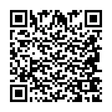 QR код за телефонен номер +2694742976