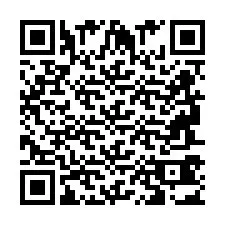 Codice QR per il numero di telefono +2694743005