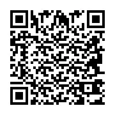 QR-koodi puhelinnumerolle +2694743012