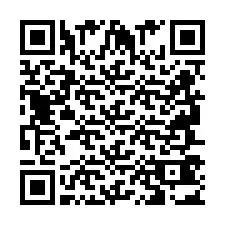 QR Code pour le numéro de téléphone +2694743024