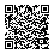 QR Code pour le numéro de téléphone +2694743026