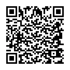 QR-код для номера телефона +2694743038