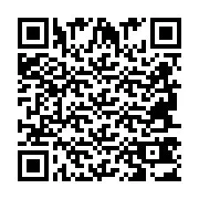 Kode QR untuk nomor Telepon +2694743043