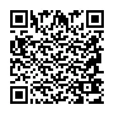 Codice QR per il numero di telefono +2694743071